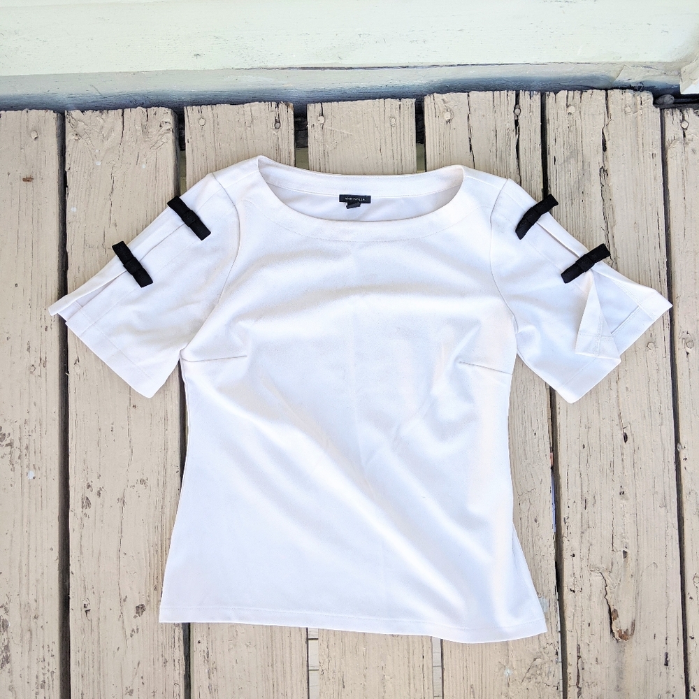 Ann Taylor Bow Blouse